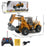 Remote Control Engineering Vehicle Excavator Remote Control Bulldozer Digging Children's Toy Model Car - 166 Excavator - 2