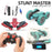 Double-sided Rotating Deformation Stunt 2.4G RC Car Children Boys Remote Control Light Music Car Toy - Red - 6