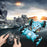 YL-51 2.4GHz 4WD RC Car Music Light Stunt Twist Deformation Off-road Remote Control Car Children Boys Toy Gift - Blue - 5