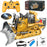 1031 2.4GHz RC Crawler Type Bulldozer Engineering Vehicle Model Remote Control Car with Sound Light Kids Boys Toy - 1