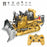 1031 2.4GHz RC Crawler Type Bulldozer Engineering Vehicle Model Remote Control Car with Sound Light Kids Boys Toy - 2
