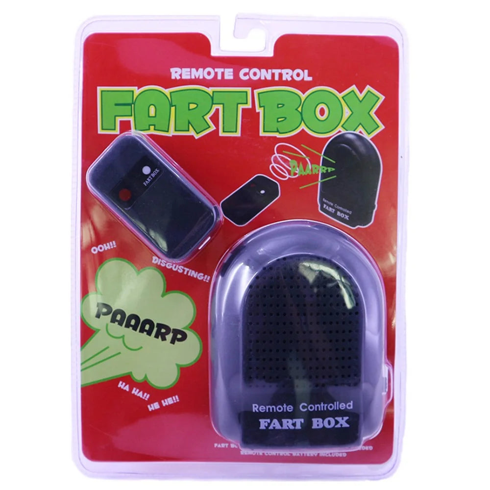 Funny Fart Box Remote Control Simulated Farts Sounds Farting Machine Prank Toy - 3