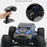 2.4G Drift RC Car Children Kids High Speed Off-road Remote Control 4 Wheels 1:18 Racing Car Toy - Orange - 6