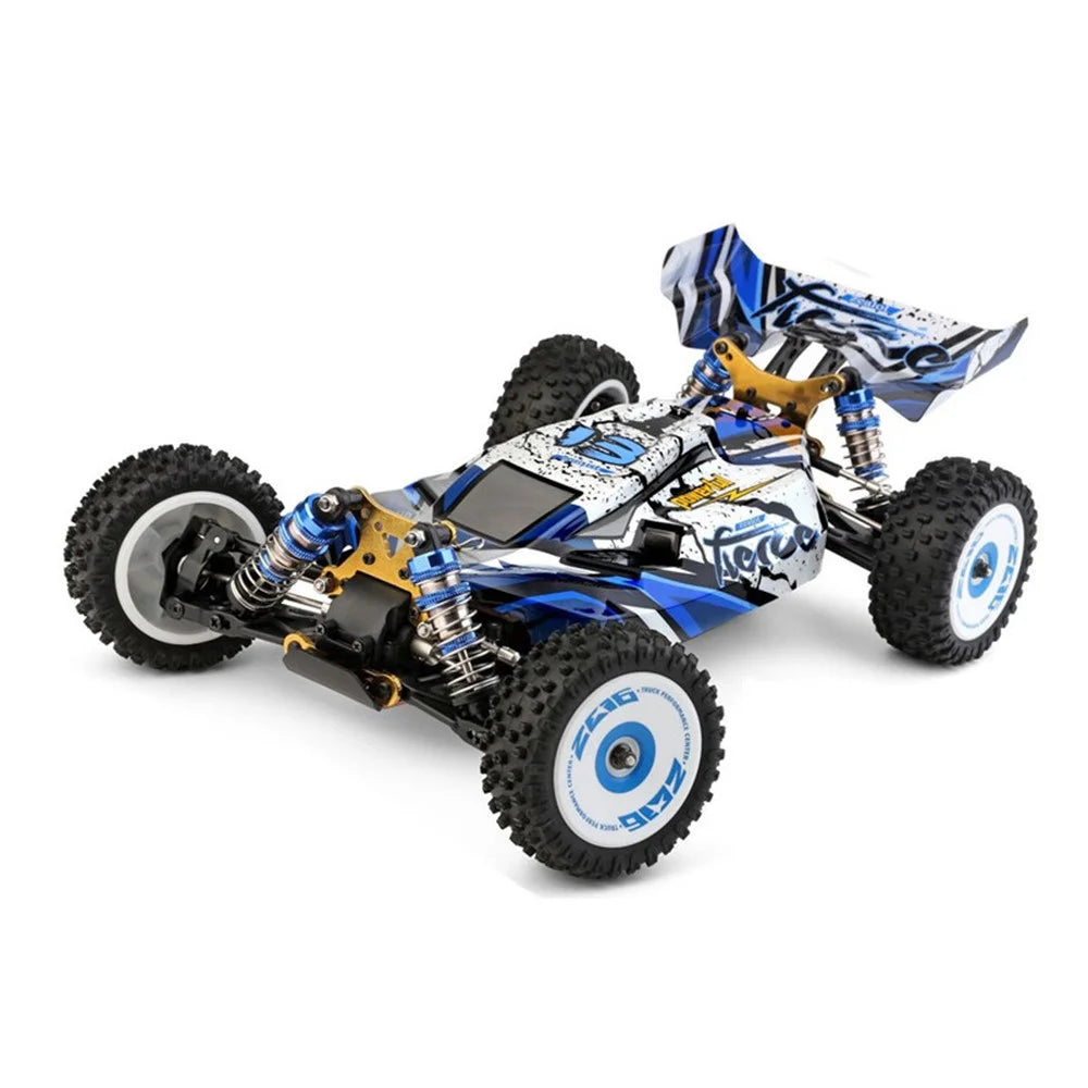 WLTOYS 124017 1/12 4WD Brushless Electric Racing Car Shock Absorber 2.4Ghz 75KM/H High-Speed RC Off-road Vehicle Toys - 1