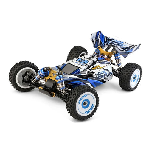 WLTOYS 124017 1/12 4WD Brushless Electric Racing Car Shock Absorber 2.4Ghz 75KM/H High-Speed RC Off-road Vehicle Toys - 1
