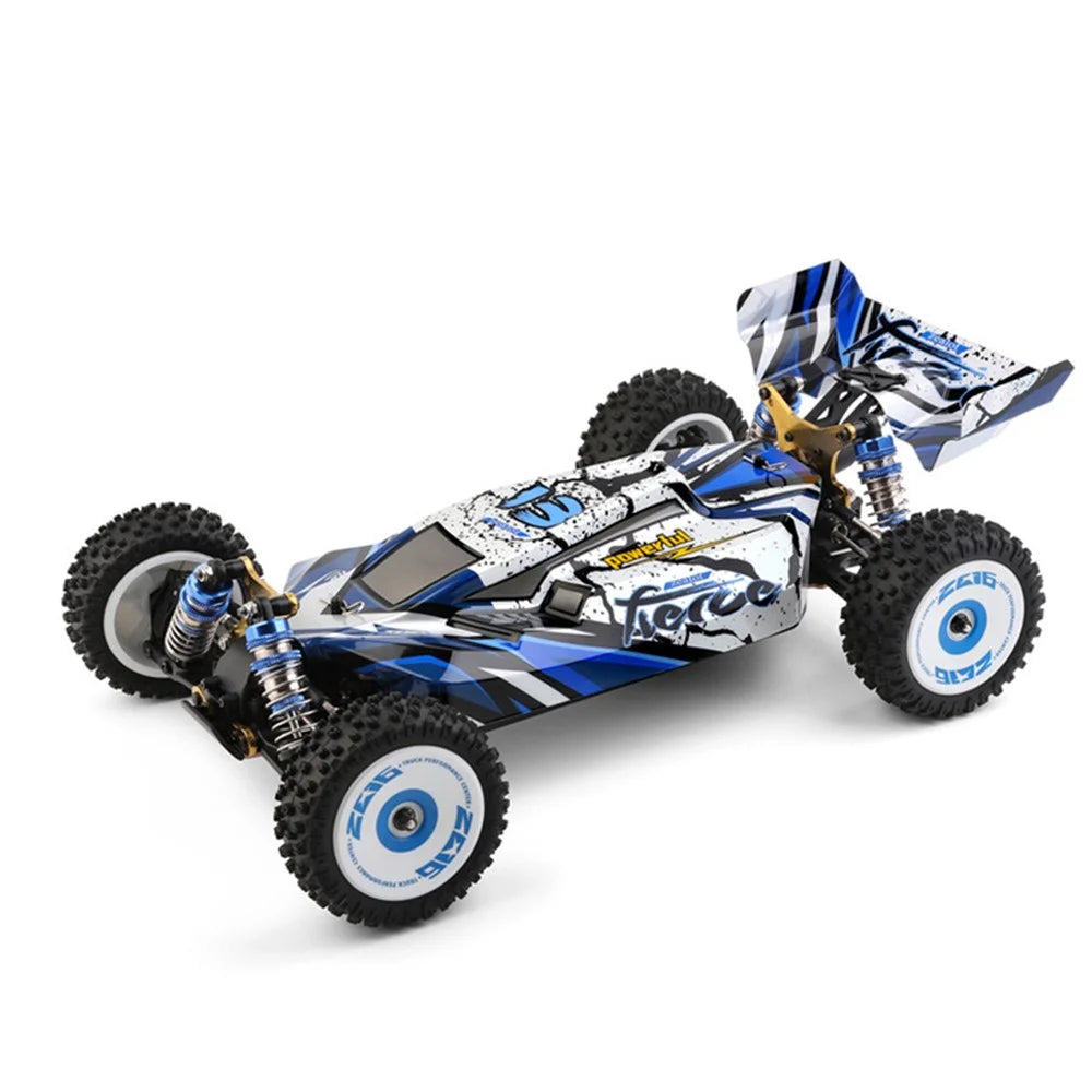 WLTOYS 124017 1/12 4WD Brushless Electric Racing Car Shock Absorber 2.4Ghz 75KM/H High-Speed RC Off-road Vehicle Toys - 3