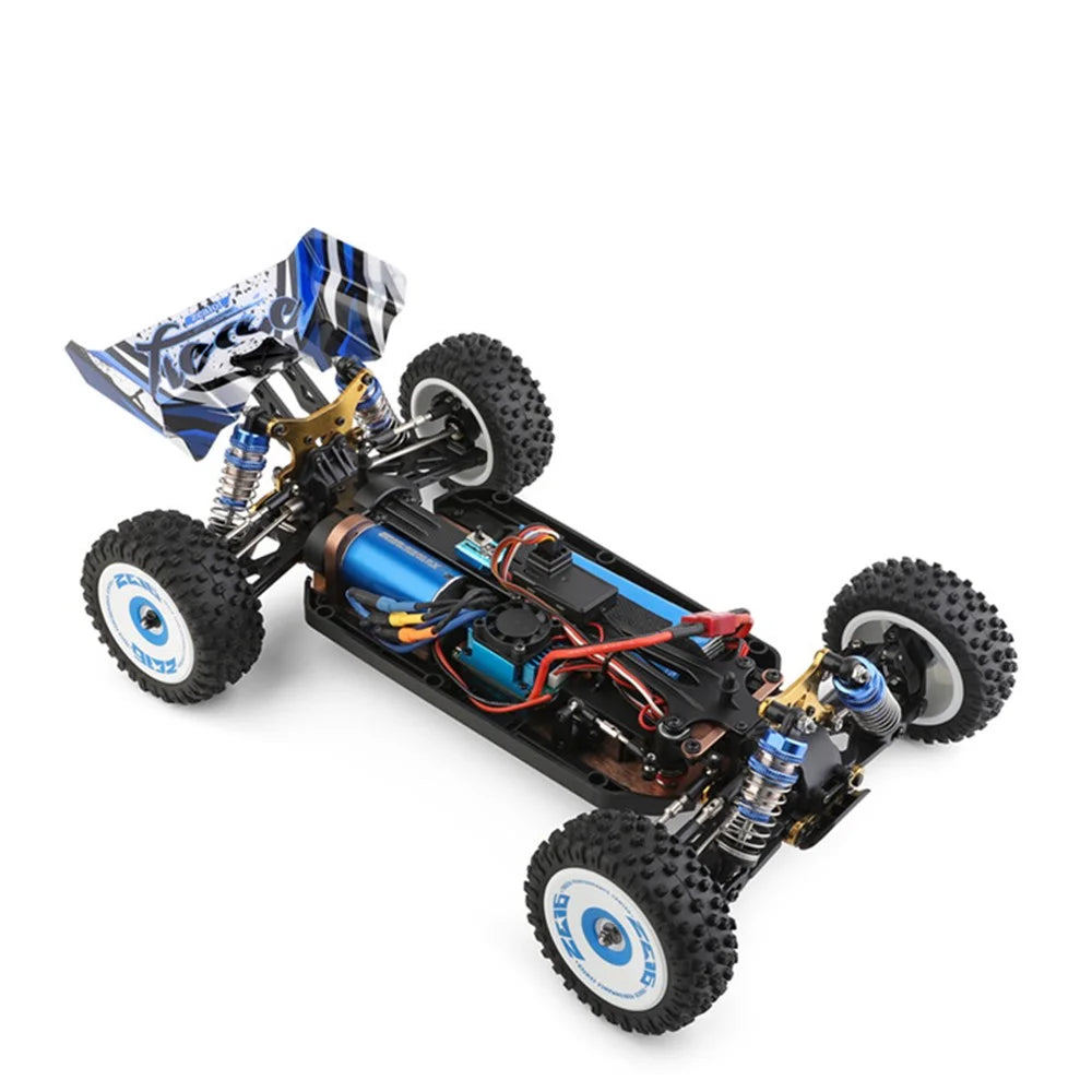 WLTOYS 124017 1/12 4WD Brushless Electric Racing Car Shock Absorber 2.4Ghz 75KM/H High-Speed RC Off-road Vehicle Toys - 7