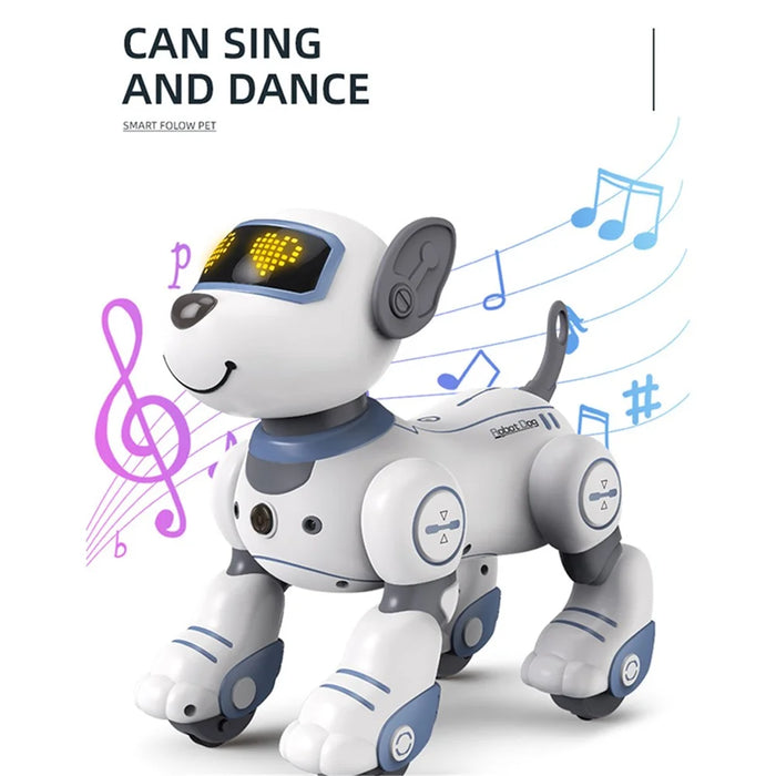 SUBOTECH BG1533 2.4G Handstand Robot Pet Mechanical RC Smart Stunt Dog with Dancing / Music / Touch Sensor - 2