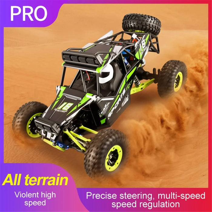2026 RC Car 1:12 Scale 4WD 50km/h Rock Crawler 2.4Ghz Remote Control Off-Road Racing Car Toy with 2 Batteries for Adults Boys Kids - Red - 5