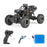 6241 2.4G RC Climbing Car 4WD Shock Absorber Alloy Car 4CH Off-Road Vehicle Toy Support 45-Degree Tilted Climbing - Black - 1