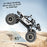6241 2.4G RC Climbing Car 4WD Shock Absorber Alloy Car 4CH Off-Road Vehicle Toy Support 45-Degree Tilted Climbing - Black - 6