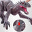 SM190 2.4G 8 Channel RC Walking Dinosaur Toy for Kids Simulation Tyrannosaurus Electric Robot Dinosaur with LED Lights, Sounds, Spray, Dinosaur Toys for Boys and Girls - Grey / Red - 4