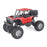 6086 1 / 18 20km / h RC Alloy Car 4-Channel Off-Road Vehicle Kids Remote Control Racing Car Toy with Light - Red - 1