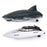 RH705 2 in 1 Stunt RC Boat Toy 2.4GHz Remote Control Water Shark Speed Boat Double Motor Powered - 1