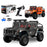 BG1535 1 / 12 Full-Scale Off-Road Vehicle 2.4G 4WD High-Speed RC Car Alloy Climbing Car IPX4 Waterproof Car Model Toys - Black Grey - 2