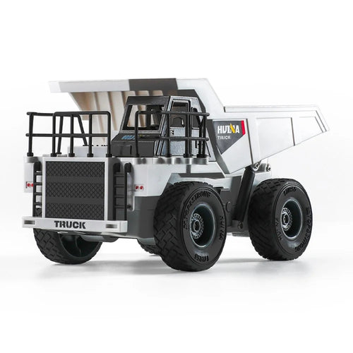 HUINA Kids Simulation 9 Channels Dump Truck Remote Control 1:24 Scale RC Toy Construction Vehicle Children Gift Remote Control Car Toy - 1