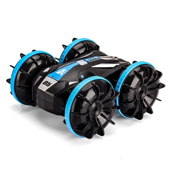 JJRC Q113 2.4G Remote Control Car Double-sided Tumbling Four-wheel Amphibious Stunt RC Car Children Toy - 1
