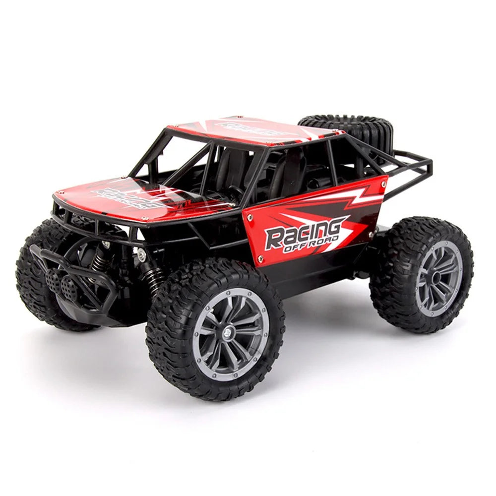 KYAMRC KY-2081A 1:18 2.4G RC Alloy Car High Speed Off-road Remote Control Racing Car Kids Boys Toy - Red - 1