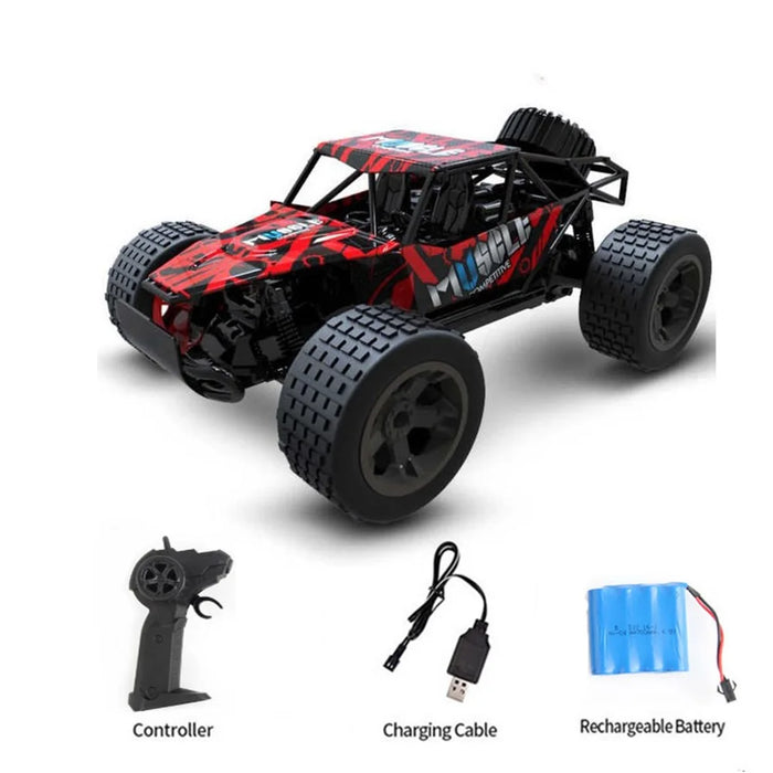 KYAMRC 2815B 1:20 2.4G Simulation RC Car Pickup Four Wheel Off-road Remote Control Car Children Boys Toy - Red - 2