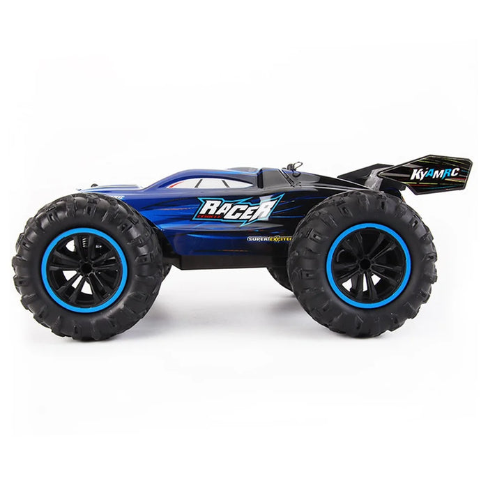 KYAMRC KY-1820A 1:18 2.4G Remote Control Off-road Car Rubber Tire Shock Absorbing RC Car Children Toy Gift - Blue - 2