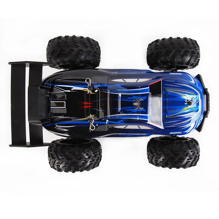 KYAMRC KY-1820A 1:18 2.4G Remote Control Off-road Car Rubber Tire Shock Absorbing RC Car Children Toy Gift - Blue - 3