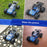 KYAMRC KY-1820A 1:18 2.4G Remote Control Off-road Car Rubber Tire Shock Absorbing RC Car Children Toy Gift - Blue - 5