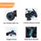 KYAMRC KY-1820A 1:18 2.4G Remote Control Off-road Car Rubber Tire Shock Absorbing RC Car Children Toy Gift - Blue - 7