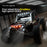 JJRC Q117-C 1:16 RC Off-Road Jeep Vehicle Four Wheel Brushless Motor High Speed Kids 2.4G Remote Control Car Toy - Black / Red - 2