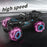 JJRC Q102 2.4G Full Scale Remote Control Racing Truck High-Speed Two-Wheel Drive Off-Road Vehicle Crash Resistance RC Car Toy - Black  /  Red - 4