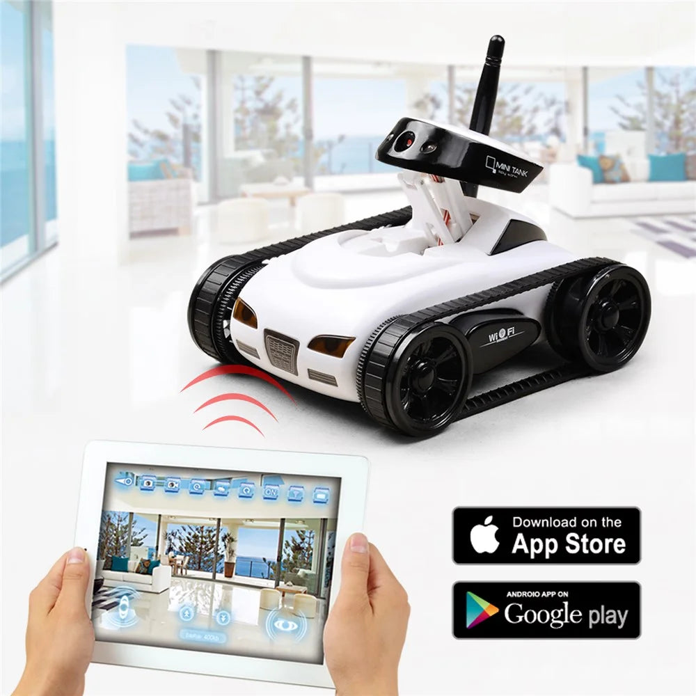 777-272 Mini RC Tank Remote Control Battle Tank Toy Vehicle Model WIFI Real-time Image Transmission Electric Toy - 4