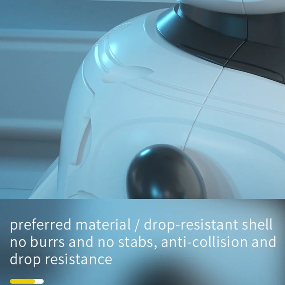 JJRC R22 RC Electric Robot Children Science Educational Toys DIY Programming Recording Built-In Lithium Battery - White - 6