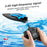 816 2.4Ghz RC Speedboat Children High Speed Remote Control Boat Water Toy with LED Light, 2 Batteries - Blue - 6