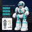 BG1538 RC Dancing Robot AI Smart Voice Robot Model Toys Support Remote Programming, Gesture Sensor - Green - 2
