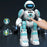 BG1538 RC Dancing Robot AI Smart Voice Robot Model Toys Support Remote Programming, Gesture Sensor - Green - 3