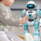 BG1538 RC Dancing Robot AI Smart Voice Robot Model Toys Support Remote Programming, Gesture Sensor - Green - 5