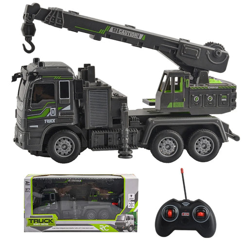 JC-051 Children 1:32 4CH RC Crane  Engineering Toy Multi-Joint Adjustable Wireless Electric Construction Vehicles Toy - 1