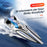 4DRC 4D-S1 2.4G Water Speedboat Toy High-Speed RC Boat, Single Battery - Green - 3
