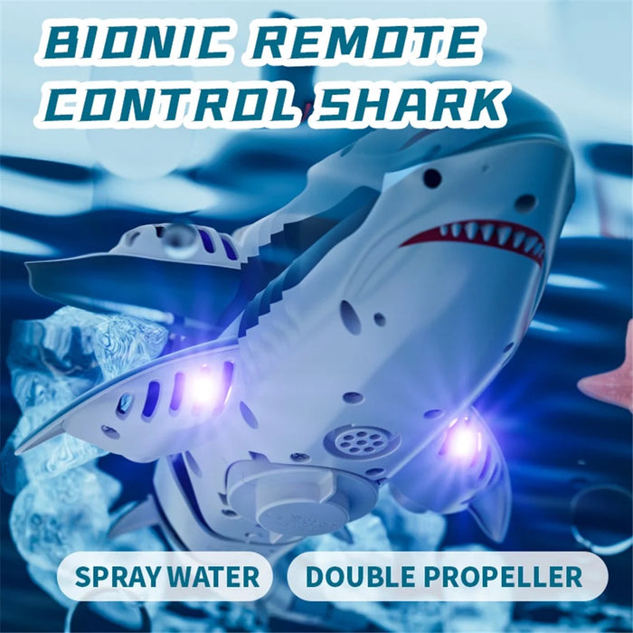 4DRC S6 Remote Control Bionic Shark Electric Spray Water RC Toy with 1 Battery (No Camera Lens) - 5