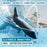 4DRC S6 Remote Control Bionic Shark Electric Spray Water RC Toy with 1 Battery (No Camera Lens) - 6