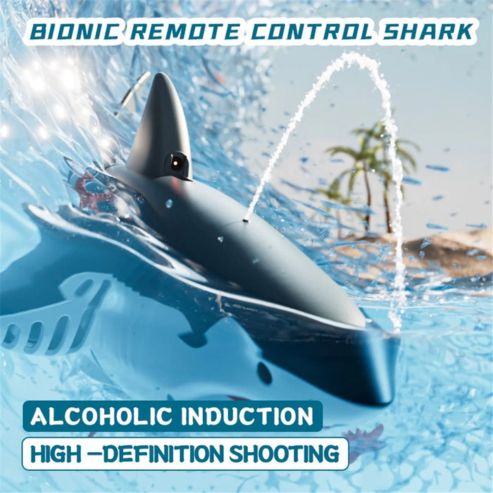 4DRC S6 Remote Control Bionic Shark Electric Spray Water RC Toy with 1 Battery (No Camera Lens) - 6