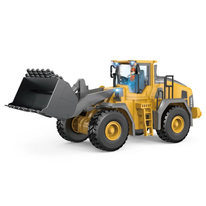 BC1057 Children 2.4G Bulldozer Kids Alloy RC Engineering Vehicle Toys with Remote Control - 2