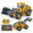 BC1057 Children 2.4G Bulldozer Kids Alloy RC Engineering Vehicle Toys with Remote Control - 3