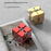 Aluminum Alloy Magic Cube DIY Assembled Developing Intelligence Decompression Toy Gift - Silver - 3