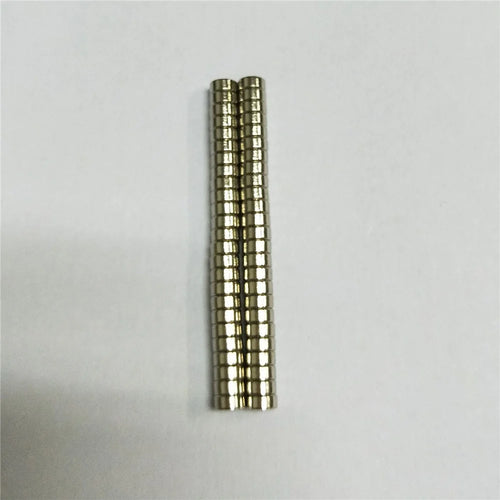 50Pcs/Set Round Creative NdFeB Magnet for Industrial Equipment and DIY Toys, Size: 4x2mm - 1