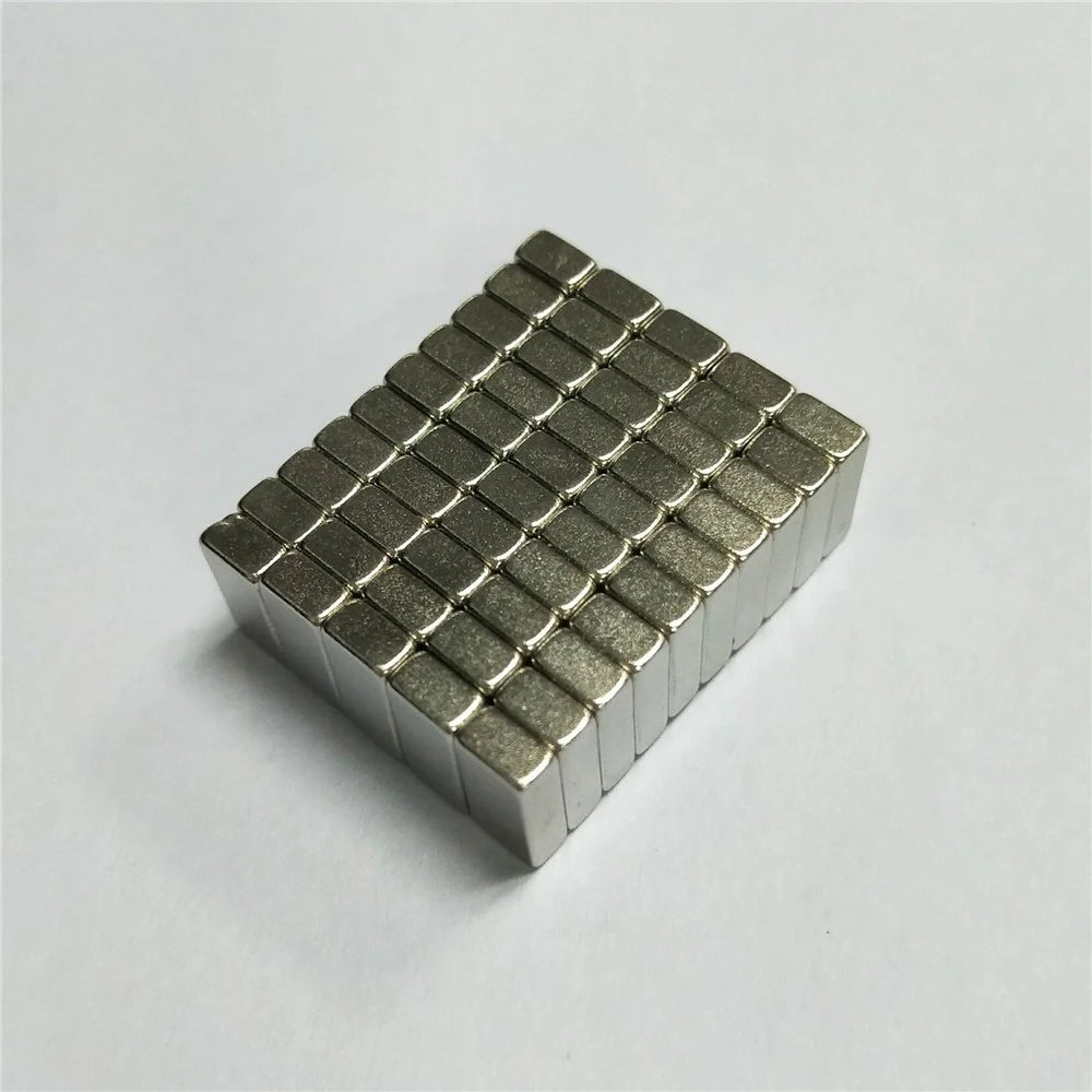 50Pcs/Set Rectangle Super Strong DIY NdFeB Magnet for Industrial Medical Equipment, Size: 10x5x3mm - 1