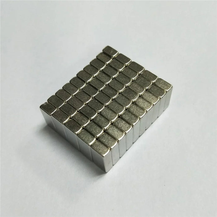 50Pcs/Set Rectangle Super Strong DIY NdFeB Magnet for Industrial Medical Equipment, Size: 10x5x3mm - 1