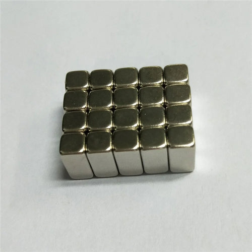 20Pcs/Set Rectangle Powerful DIY NdFeB Magnet for Industrial Medical Equipment, Size: 10x5x5mm - 1