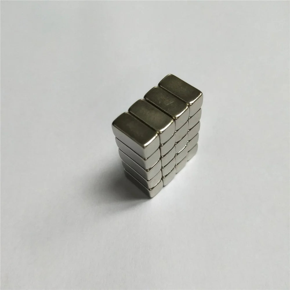 20Pcs/Set Rectangle Powerful DIY NdFeB Magnet for Industrial Medical Equipment, Size: 10x5x5mm - 3