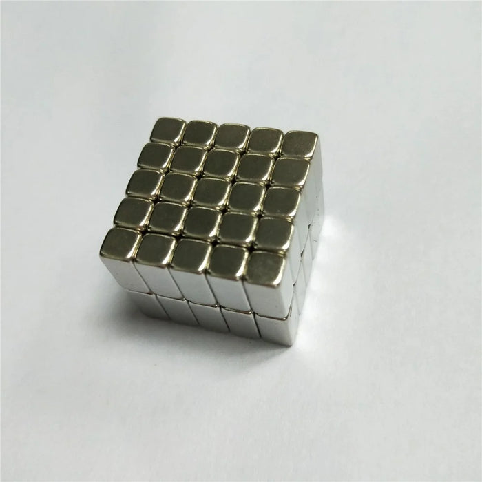 50Pcs/Set Rectangle Powerful DIY NdFeB Magnet for Industrial Medical Equipment, Size: 10x5x5mm - 3