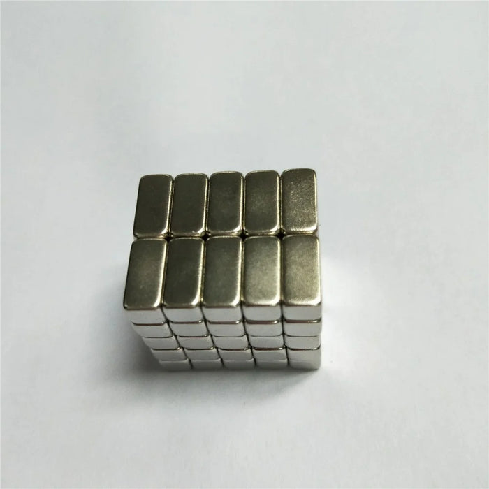 50Pcs/Set Rectangle Powerful DIY NdFeB Magnet for Industrial Medical Equipment, Size: 10x5x5mm - 4